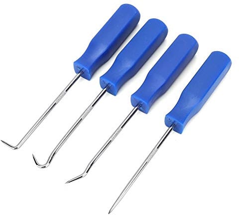 Suuonee Oil Seal Removal, 4 Teile/satz Auto Pick und Haken Set O Ring Wellendichtring Puller Remover Handwerk Handwerkzeuge