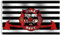 Rhungift Feuerwehr-Flagge, 90 x 150 cm, für den Außenbereich, groß, moderat, beidseitig, 100D-Polyester, Messingösen für einfache Präsentation, US-Feuerwehrmann-Flaggen