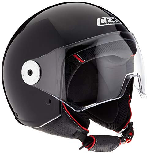 NZI Vintage 3 Casco, Senza Genere, Senza Genere, 150326A046, Nero, M