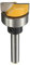 Bestgle 1/4 Inch Shank Flush Trim Hinge Mortising Template Router Bit Woodworking Tool Milling Cutter Bit 3/4W X 1/4H