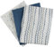 Popolini 3x Mullwindeln Starry Sea 70 x 70 cm, saugstark, waschbar