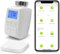 BSEED Smart Home 1er Pack Wifi Thermostat Heizung mit Zigbee Hub Heizkörperthermostat ECO Heizkosten sparen Heizkörperthermostatventil Alexa Google Home Tuya kompatibel LCD-Display ohne Batterien