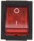 Josenidny Rotes Licht, 4-poliger DPST ON/OFF Wippschalter, 15 A/250 V, 20 A/125 V AC, 28 x 22 mm