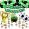 Decoración Cumpleaños para Fiestas Temáticas de Fútbol, ​​Decoraciones Temáticas para Tartas de Fútbol, Decoración Fútbol Cumpleaños, Cumpleaños Globo de Látex para Niños Fiesta Aficionados al Fútbol