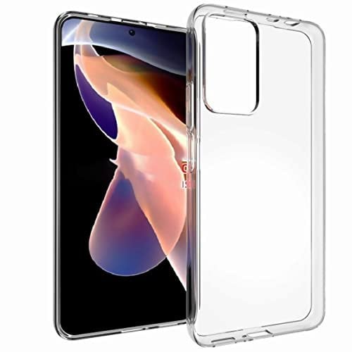 Oprimio Kristallklar Hülle für Xiaomi Redmi Note 11 / 11S [Silikon Hülle] [%100 Durchsichtig] [Deutsche Material] [Ultra Dünn] Transparente Handyhülle für Xiaomi Redmi Note 11 / 11S