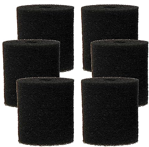 LNIDEAS Cotton Set for Aquarium Pump HCF-713&HCF-714 (Filter Cotton-6PCS)