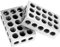 QWORK® 2 Stück Parallelblöcke Metrische 1-2-3 Blöcke, 23 Löcher Spannblöcke, Größe 25 x 50 x 75 mm, Präzision 0.005mm, Fräsmaschinenzubehör