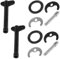Basin Washer Sink Monobloc Mixer Tap Fixing Fitting Kit Mounting Kit Single Hole Kitchen Bracket Tap Fixing Fitting Kit Easy Install Mounting with Wrench