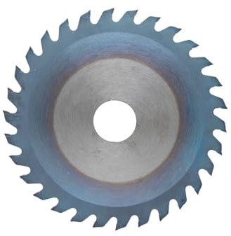 4 Blue Carbide Tipped Saw Blade TCT Woodworking Circular Cutting Disc Suitable for Cutting Hard and Soft Woods(110mm*20mm*40T)
