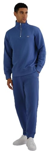 GANT Herren Reg Shield Sweatpants Lässige Hose, Vintage Blue, XL