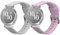 kwmobile Ersatzarmband kompatibel mit Garmin Lily 2 Armband - Fitnesstracker Band aus Silikon in Lavendel Grau