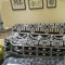 Bishilin Überwurf Sofa 2 Sitzer Katzenschutz, Sofabezug Ecksofa 90x210CM Schwarz Weiß Geometrie Motiv Couchbezug Nordisch Universal