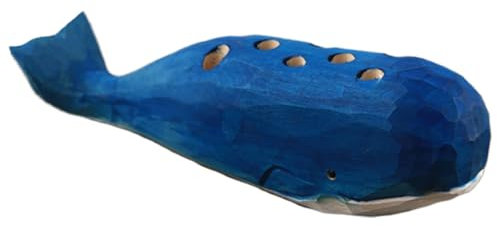 RORPOIR Porte-Stylo Baleine Baleine Bois Artisanat Maison Baleine Décor Bois Baleine Décor Baleine Ornement