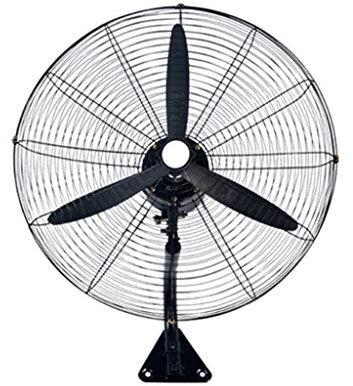 Ventilatore elettrico Ventilatore industriale antiuragano, ventilatore oscillante/a tromba ad alta potenza, ventilatore in plastica/acciaio montato a parete commerci,78cm(260w)-Plastic Steel Fan blade