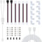 LED Strip Verbinder, Verlängerung, Eckverbinder, LED Streifen Befestigungsclips, Für 10mm 4 Polig RGB 5050