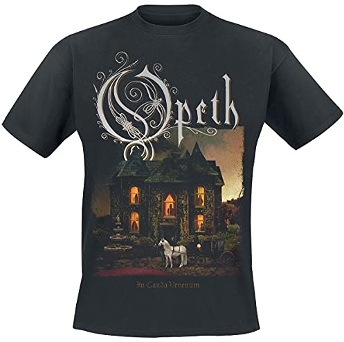 Opeth In Cauda Venenum Album Männer T-Shirt schwarz XXL 100% Baumwolle Band-Merch, Bands