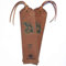 Handgefertigtes Leder Lesezeichen mit Delphin Design + Traditionellem Quasten Lesezeichen Echtleder Einzigartige Geschenke Für Frauen, Männer, Kinder & Freunde - 2 Leather Bookmarks mit Dolphin