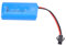 Batterie LiPo RC Rechargeable 7.4V 500mAh, Batterie RC Amovible, pour Voiture sur chenilles RC Voiture Militaire RC