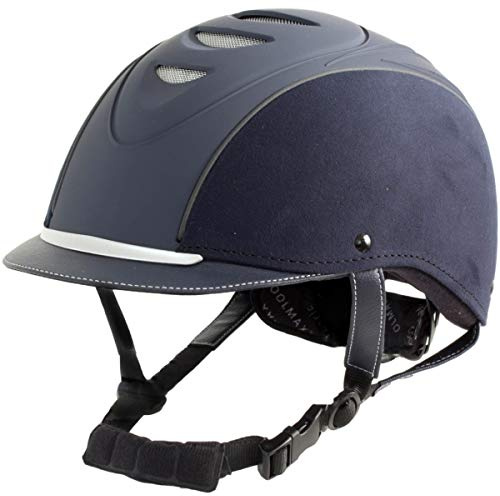 RL24 - Reithelm Perfection Plus – Unisex Reitsport Schutzkleidung | Atmungsaktives & waschbares Innenfutter – Reitkappe mit Kinn- & Nackenschutz – Größe- & Kopfform verstellbar