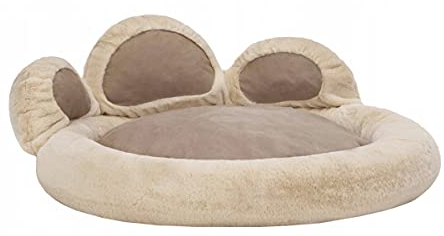millybo Pfote Matratze Hundekissen Kissen Hundebett Ruheplatz (XXL, Beige)