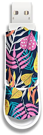 Integral 128GB XPression USB 3.2 Stick im Blätter-Design – Lebendiger und eleganter Speicherstick, Externer Speicher für Arbeit, Studium und Freizeit