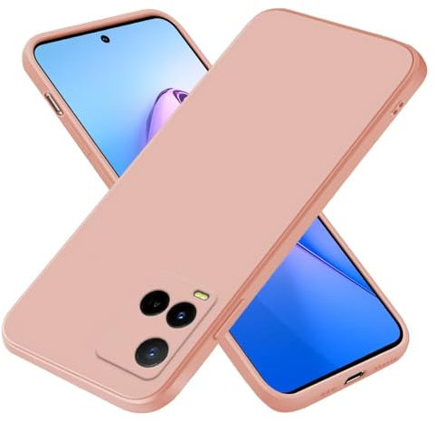 EASSGU Coque pour Vivo Y21 / Vivo Y21s / Vivo Y33s 4G (6.51 inches), Étui en Silicone TPU Souple - Poudre de Sable