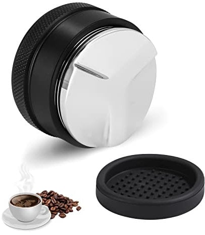 Kaffee-Verteiler 58mm distributor Edelstahl höhenverstellbar Kaffeeverteiler Kaffee-Nivellierer Espresso-Verteiler Kaffee Verteiler Barista Zubehör Werkzeug für Kaffeemaschine Kaffeehaus Haushalt