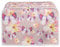 STUOARTE Flowers Butterfly Toaster Oven Dust Cover 2 Slice of Toaster Oven Protection Dustproof Small Appliance Cover Universal Size Kitchen Decorative Machine Washable, Pink
