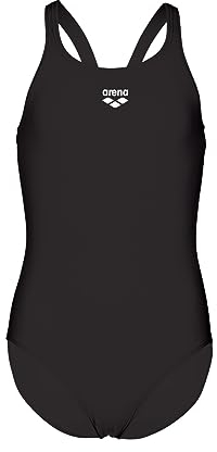 ARENA Mädchen Dynamo One Piece Swimsuit, Schwarz, 164 EU