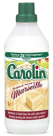 Carolin Nettoyant Sols Perfume Boost Savon de Marseille 1L
