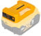 USB Charger Adapter Compatible with Dewalt 20V and 60V Battery Adapter USB Interface with Type-C Fast Charging Power Wheel Adapter Charger -Adapter Only- (DEL)