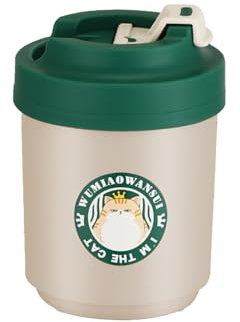 ulafbwur Tazze da viaggio 380/480 ml Tazza termica con coperchio Grande capacità 304 in acciaio inossidabile portatile thermos caffè isolato Tumbler uso quotidiano Vuoto Caffè Tumbler a prova di