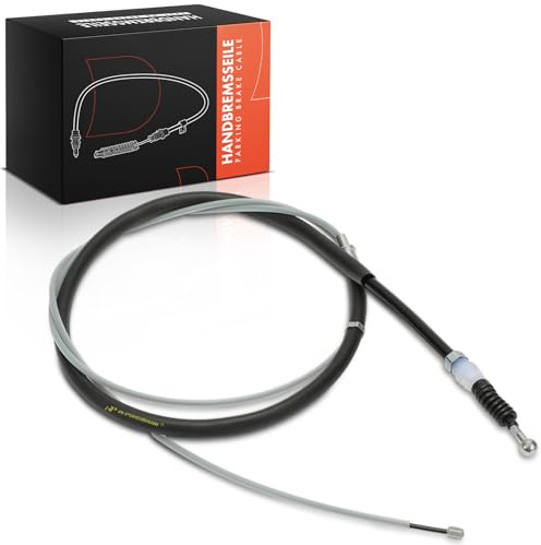 Frankberg Cavo del freno a mano Cavo del freno posteriore 1K0609721AA | Compatibile con: Altaea XL 5P5 5P8, Golf VI Cabriolet 517, A3 8P1, Golf Plus 521 5M1, O.c.t.a.v.i.a II 1Z3, Golf VI 5K1