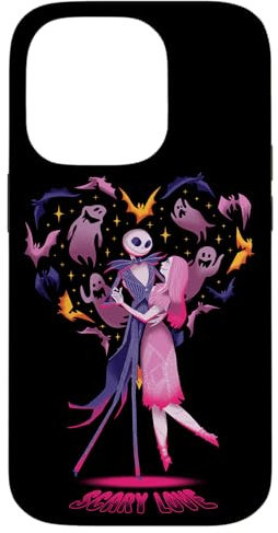 iPhone 14 Pro Disney The Nightmare Before Christmas Jack Sally Scary Love Case