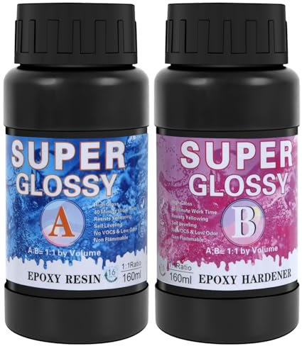 320ml Hochglanz-Epoxidharz-Kit