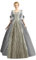 NaLatia Damen Mittelalter Kleid Renaissance Mittelalter Viktorianischen Königin Kleider Retro Corsagenkleid Prinzessin Trompetenärmel Gotisch Maxikleid Elegant Gothic Mittelalterliches Kleid S-5XL
