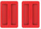 DONGKER Copertura per Tostapane, 2 Pezzi Coperchio per Macchina Pane Lavabile in Silicone per Tostapane, Pancake, Forno da Cucina