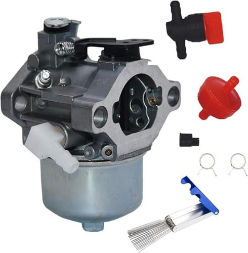Genérico Carburador para cortacésped Filtro de Aire y Combustible para carburador para cortadora de césped para Briggs para Stratton 699831 694941 499158 Kit de carburador Accesorios para carburador