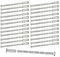 M3 Door Handle Fixing Screws and Sleeves, 40 Pcs Door Handle Screws, Door Handle Bolt Through Fixings M3 Door Handle Screws Connecting ​Sleeve Male to Female for Doors Cabinet Drawers