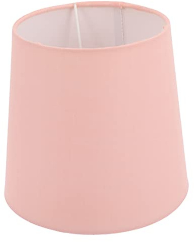 Uonlytech Abat-jour Conique Design Simple en Fer en Tissu Installation Facile Lumière Douce pour Lampe de Chevet et Lampe de Bureau pour Maison et Hôtel