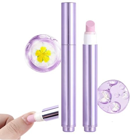 2-in-1 Nagelhaut-Ölstift, Nägelbürste Reparatur Nagelepiderme,Nagelhautschieber,Nagelölstift mit Keramikspitze, spendet Feuchtigkeit, stärkt die Nagelhautpflege, Nagelhautölstift für Nägel (1)