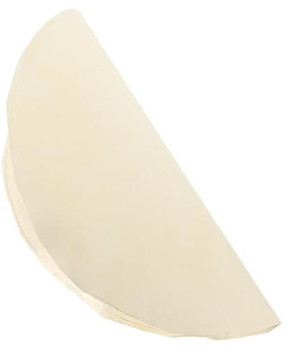 Bongo Ledertrommelfell W10A als Ersatzfell für Drums und Djembe | Ziegenleder mit Sichtbarer Naturstruktur, Robuste Oberfläche, 30x30x0,2cm, 1 Stück
