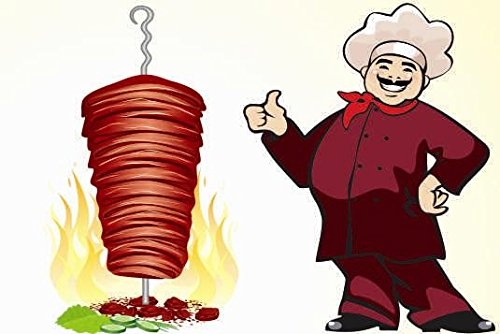 U24 Aufkleber Döner Flagge Fahne 18 x 12 cm Autoaufkleber Sticker