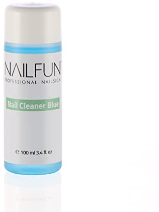 NAILFUN Nailcleaner blue 100ml Nagel Reiniger zum Reinigen und Entfetten