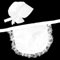 by Robelli Kids White Victorian Dress Up Maid Hat & Pinny Apron Set