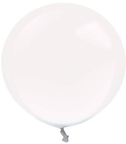 Amscan 9905479 - Latexballons Decorator, 25 Stück, ca. 48 cm, Kristall, Luftballon