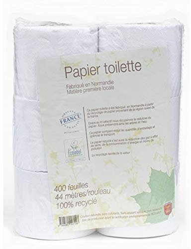 Papier Toilette 100% recyclé x6