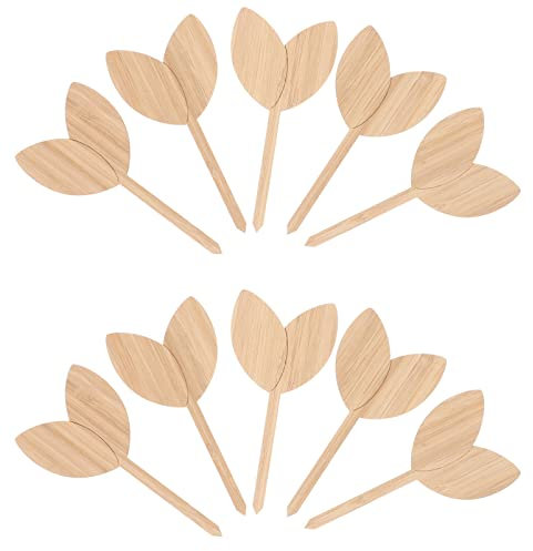 Happyyami 20 Pièces Plante Étiquette En Bois Panneaux De Classification Des Plantes Étiquettes De Pépinière Étiquette De Signe De Plante Décoration Bonsaï Plaque D'identification Extérieur