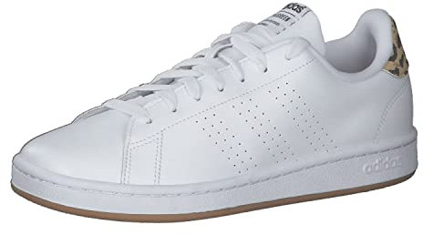 adidas Damen Advantage Sneaker, FTWR White FTWR White Core Black, 40 2/3 EU