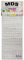 MDS Brand 1cm Buchstaben Aufkleber zum beschriften von Kerzen, Hochzeitskerze, Scrapbook, Kommunionkerzen oder dankeskarten, EIN Preisgünstige Alternative zu wachsbuchstaben 21-2 Klein (Silber a-z)